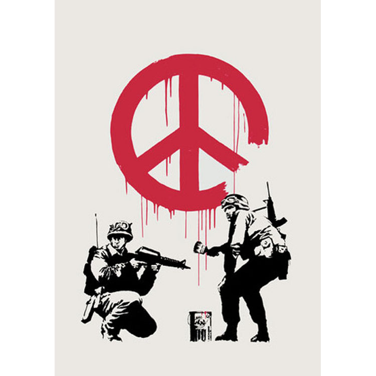 Banksy - CND Soldiers by Banksy