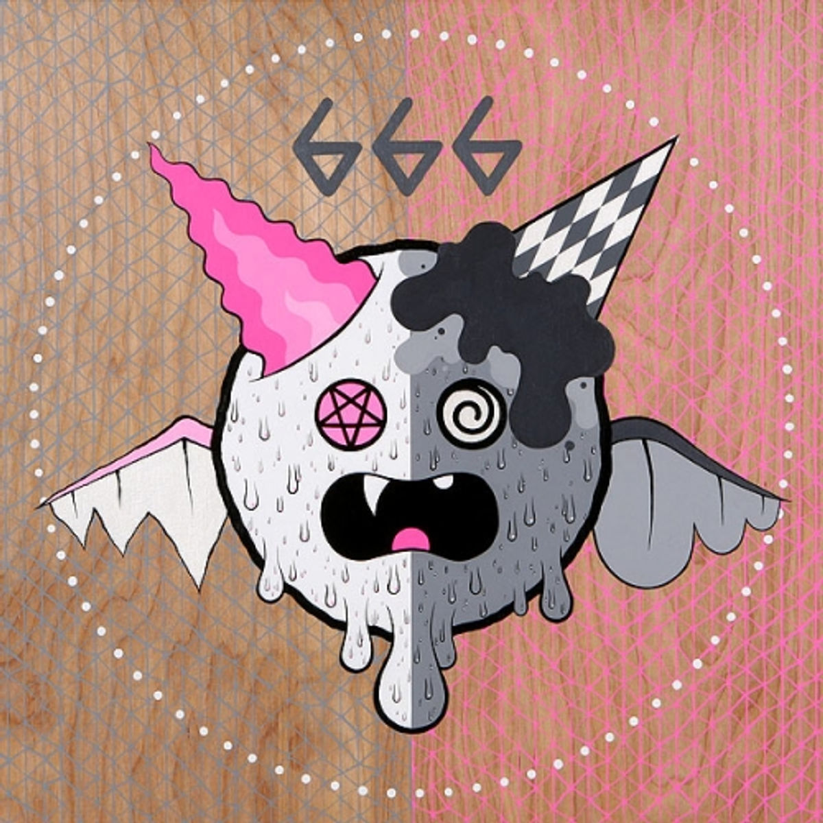 Split Face Pentagram