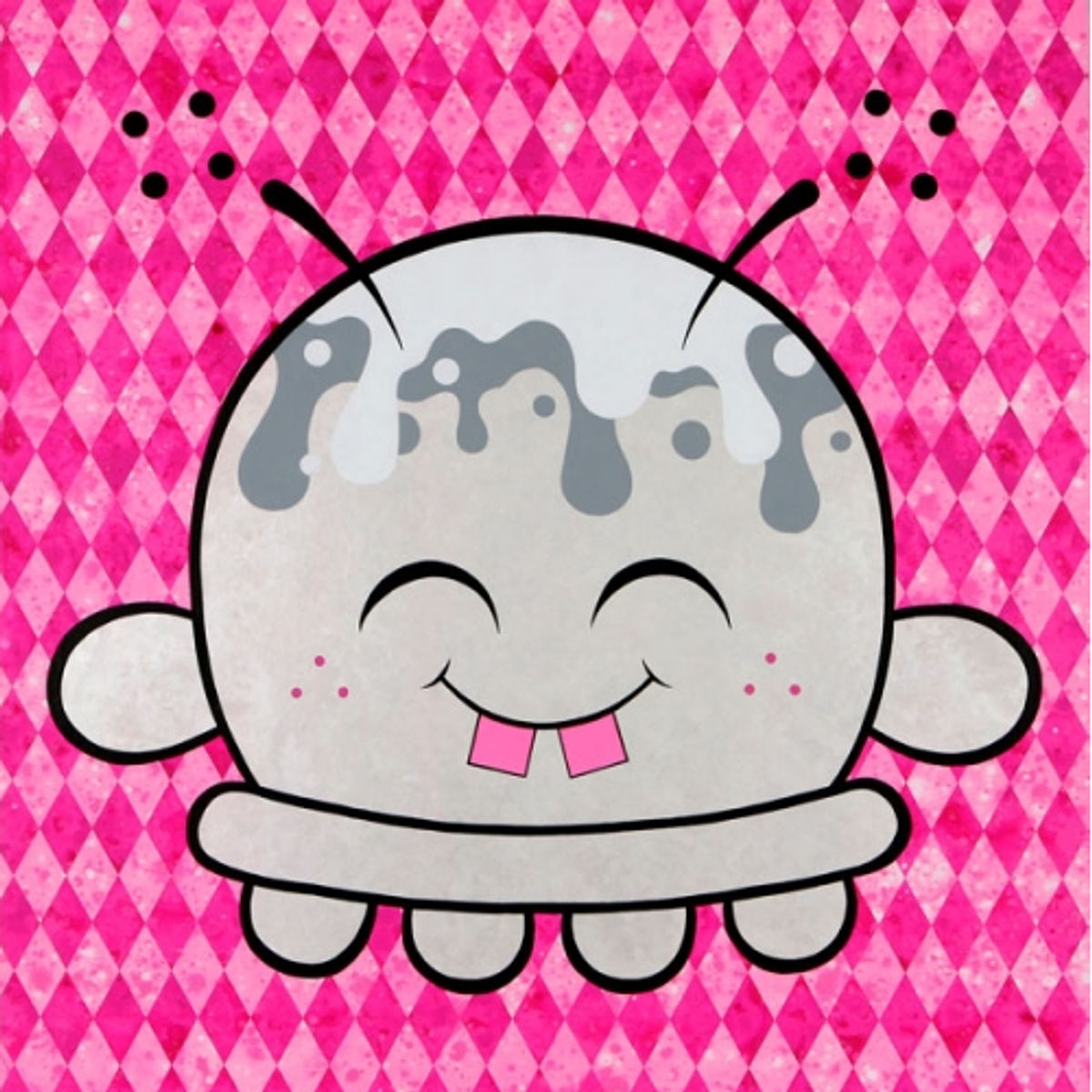 Buff Monster with Antenna