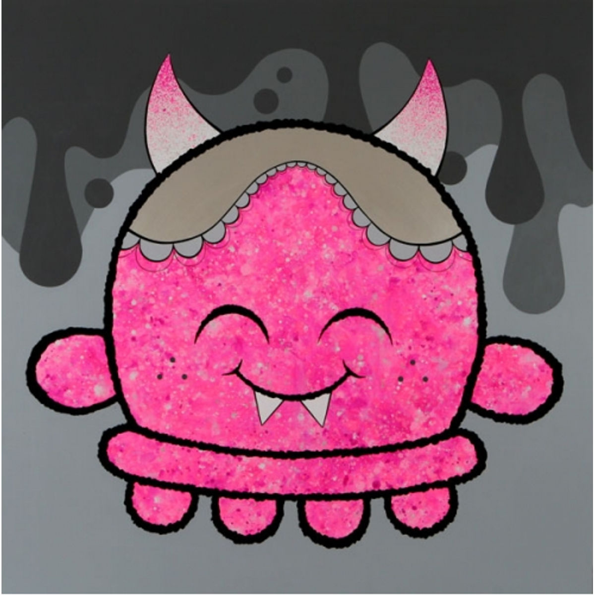 Buff Monster with Horns
