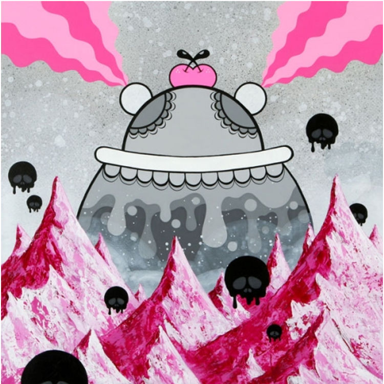 Skull Mountains by Buff Monster