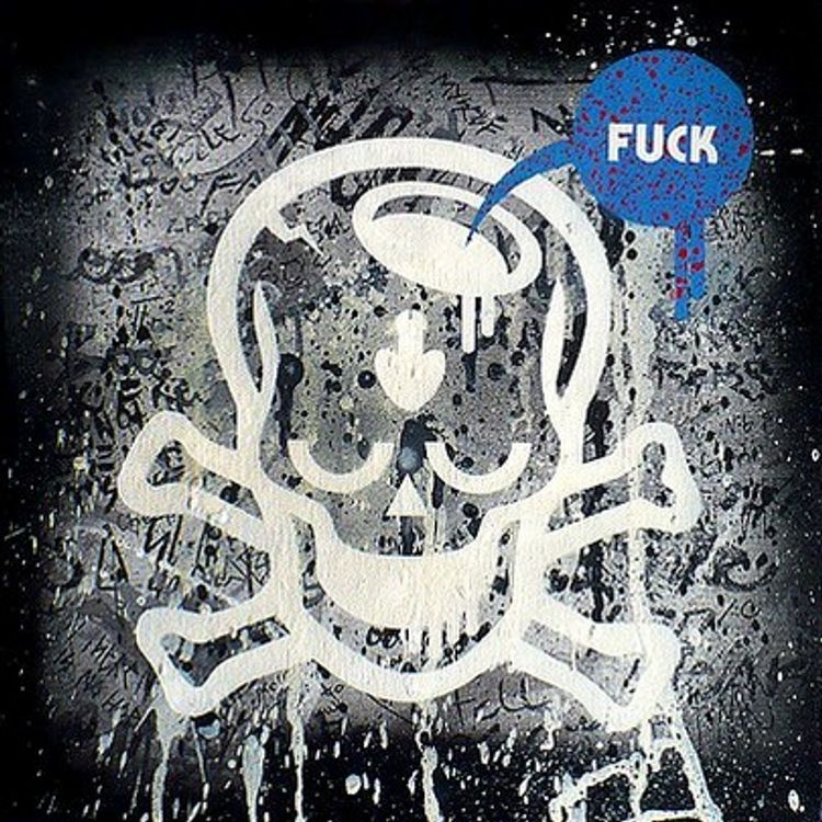 Skull tryptich - Fuck by ciah-ciah