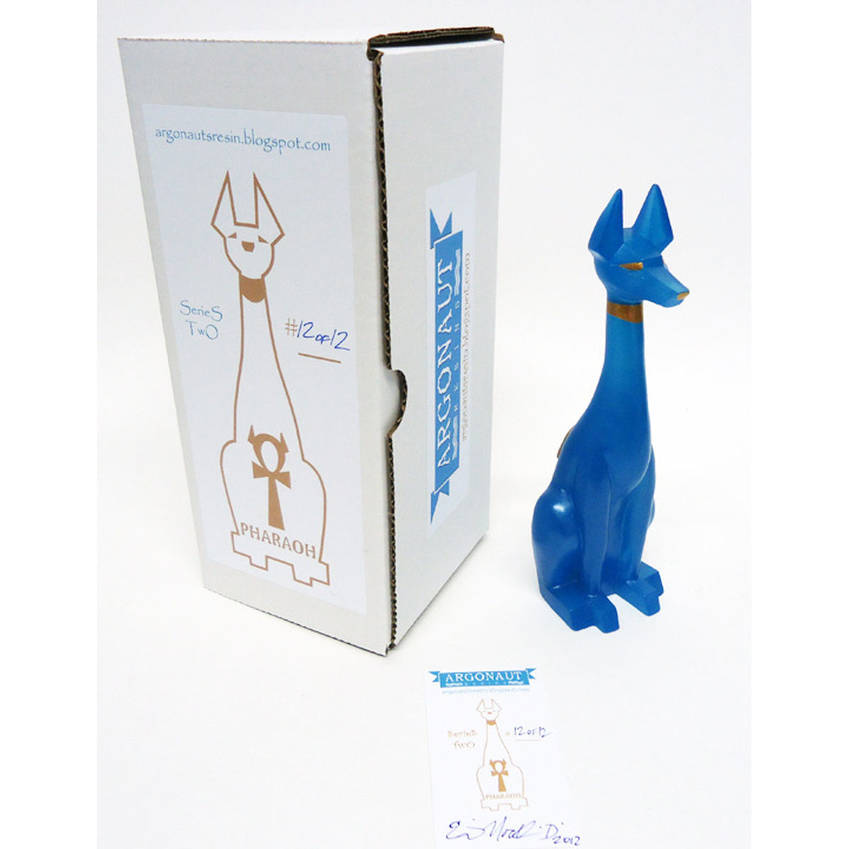 Pharaoh Hound - Blue Jade Tint Metallic