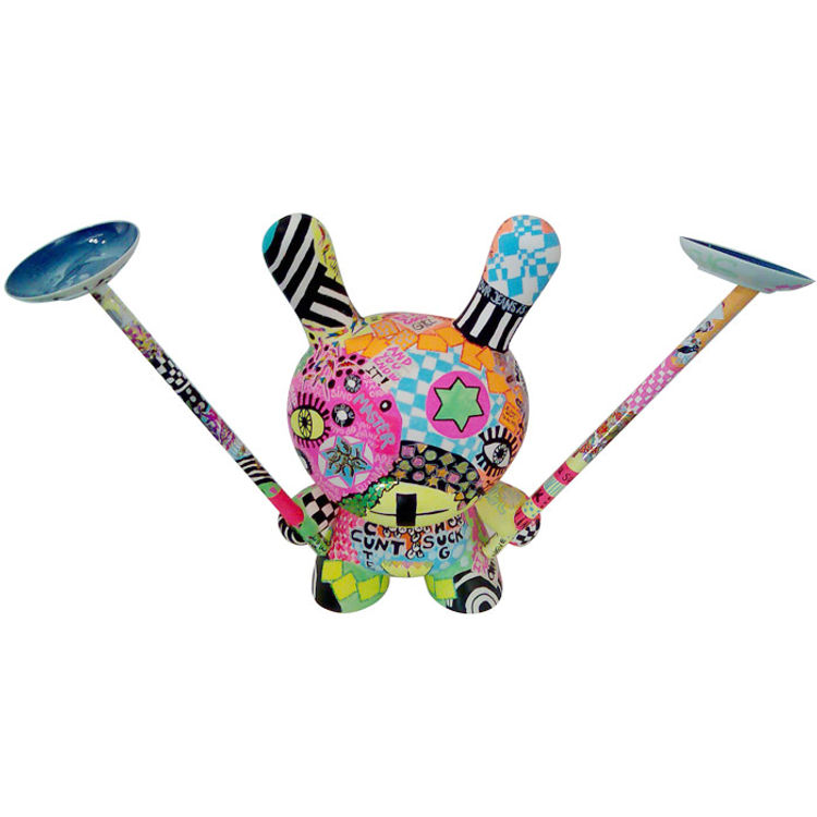 Dunny Psychedelic Girl by Lisa Grue