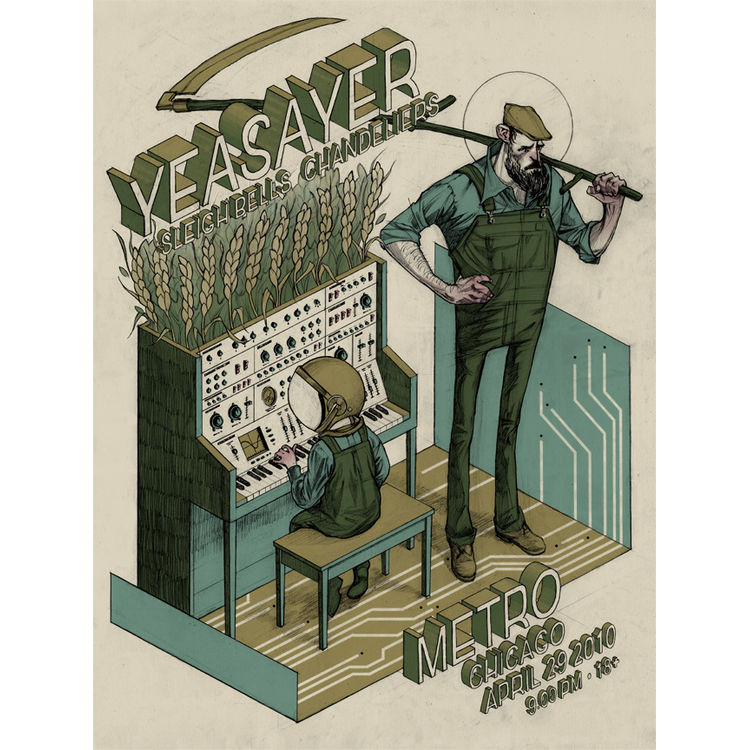 The Yeasayer - Chicago, IL 2010 by Rich Kelly