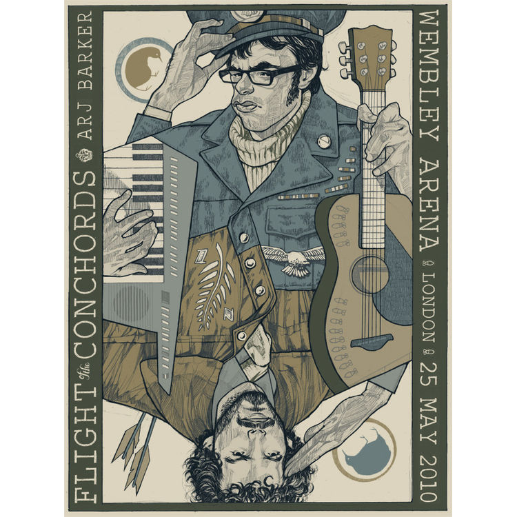 Flight of the Conchords - London, UK 2010 by Rich Kelly