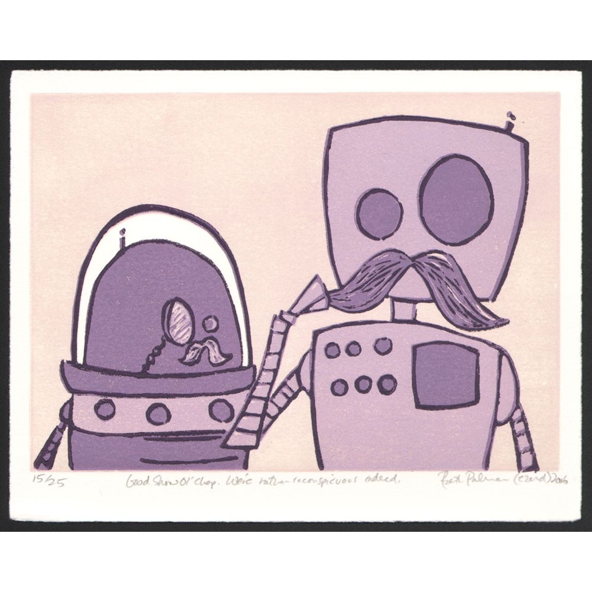 Good show ol’ chap. We’re rather inconspicuous indeed.