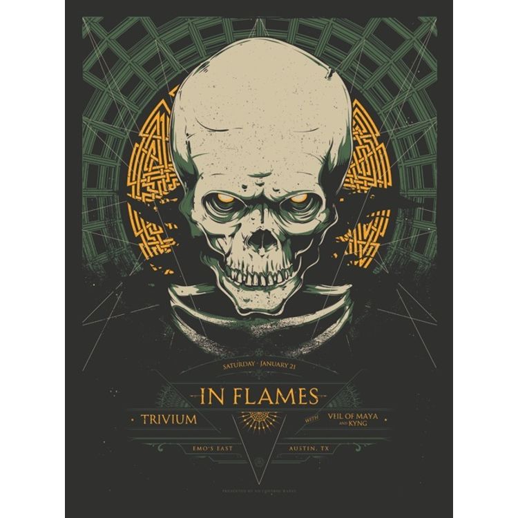 In Flames - Austin, TX by Anonymous Ink & Idea