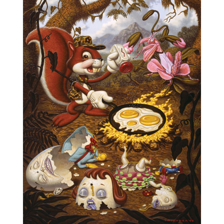 The Egg Hunt by Todd Schorr