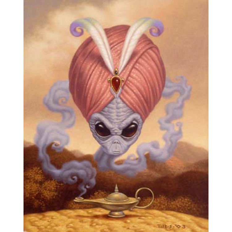Wish Fulfillment From Another World by Todd Schorr