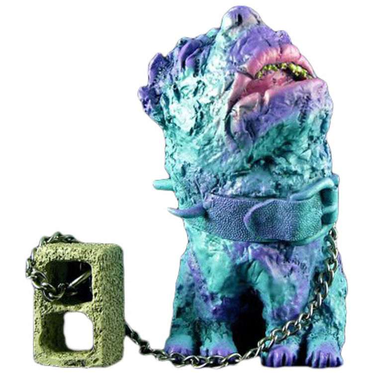 Warui Inu - Blue and Purple Handpaint by Kaiju Coup