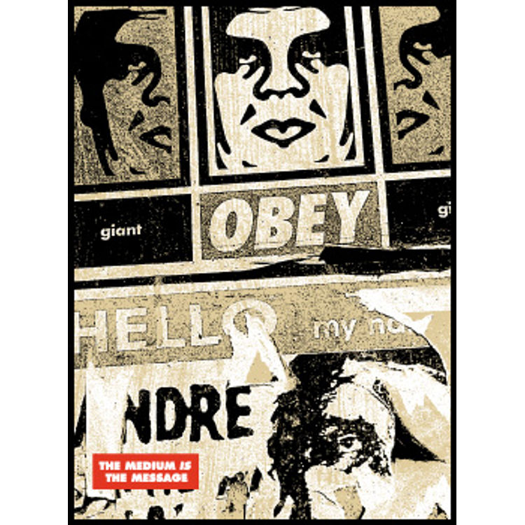 Hello Scuzz (2000) by Obey Giant (Shepard Fairey)