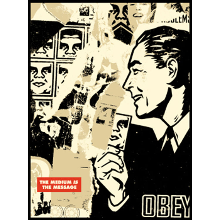 Obedience Problems Collage (1999) by Obey Giant (Shepard Fairey)