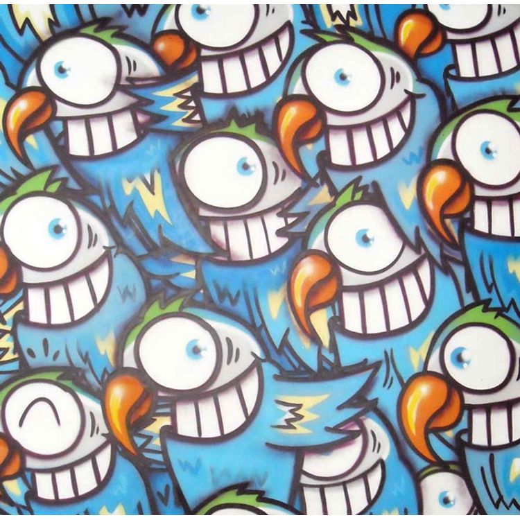 Blue Jungle by El Pez