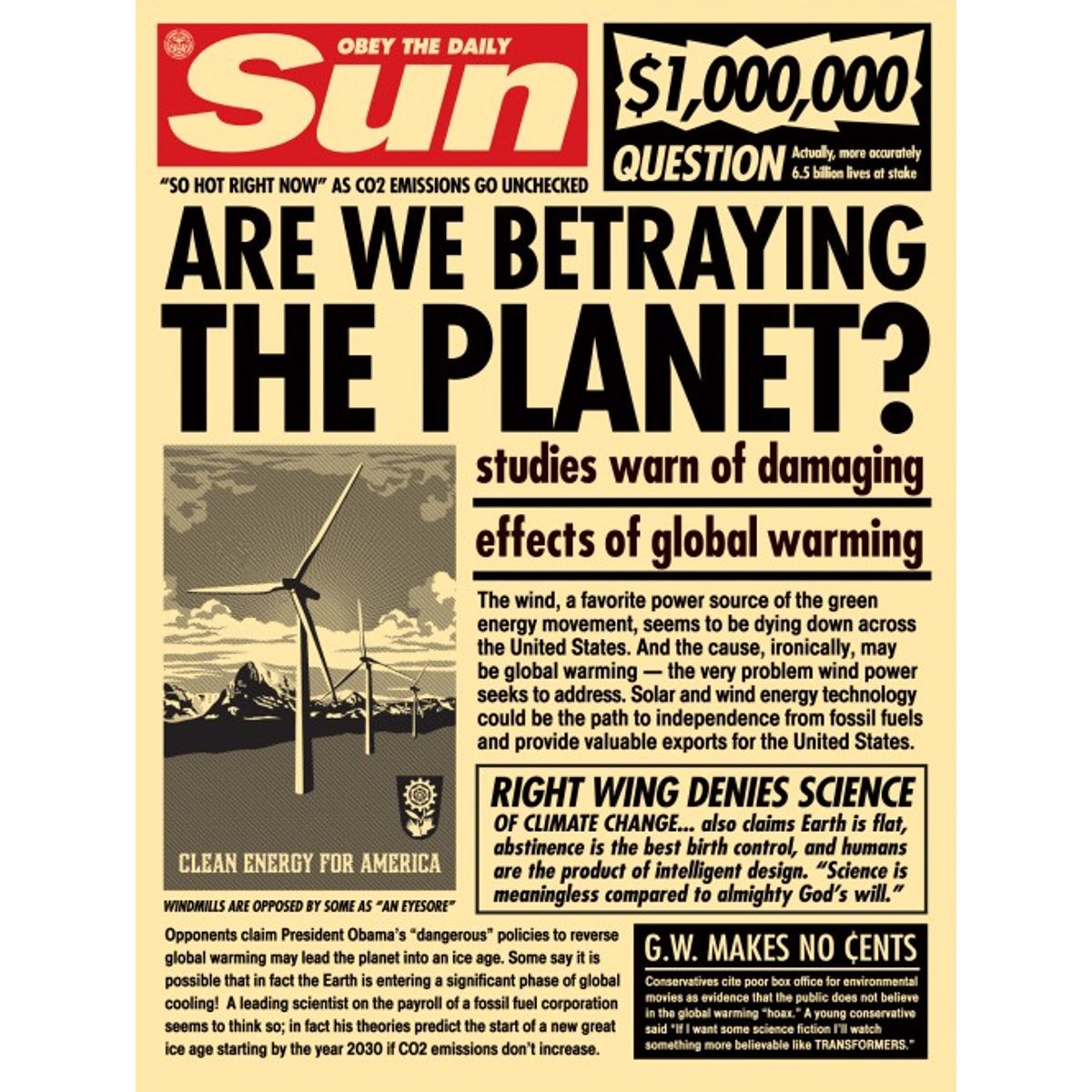 Sun Paper Print