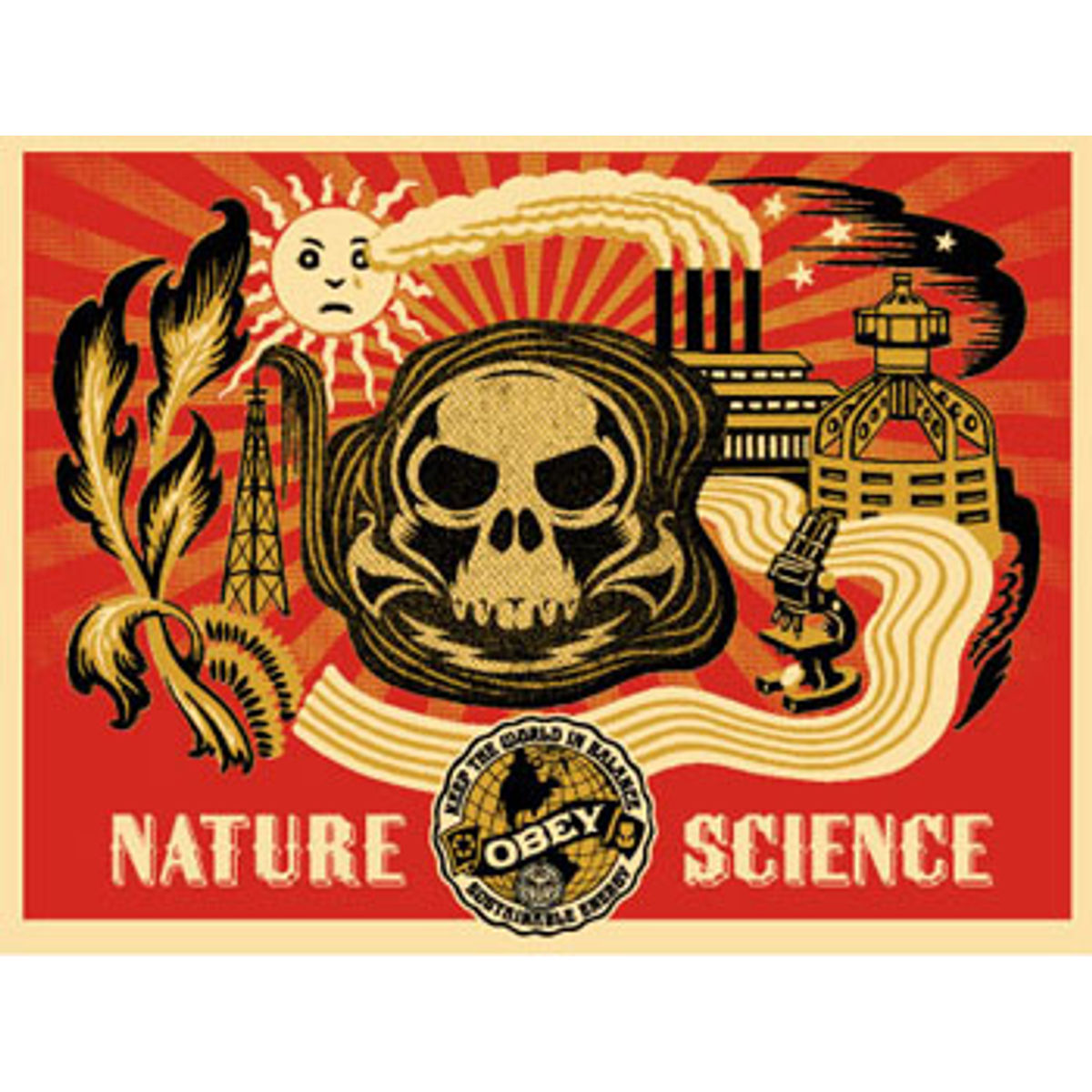 Nature Science Gold