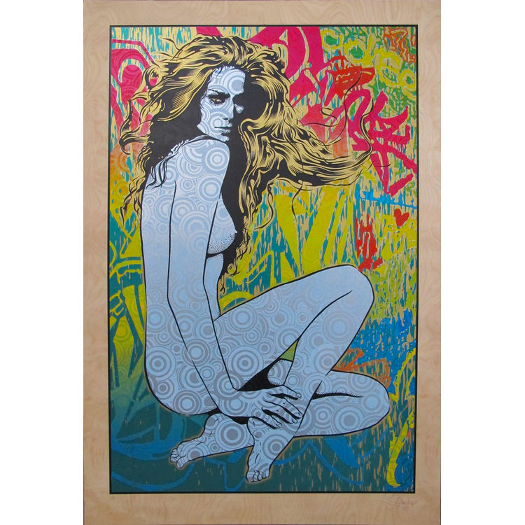 Cosmos (Wood Panel) by Chuck Sperry