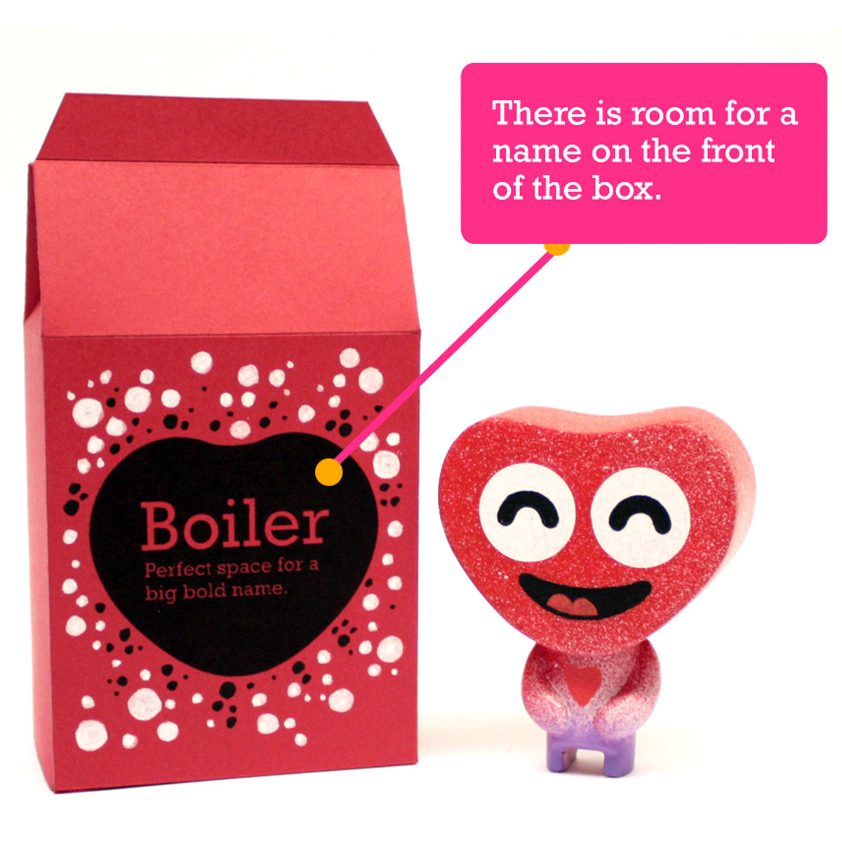 Valentine Tiny Hearthead - Red