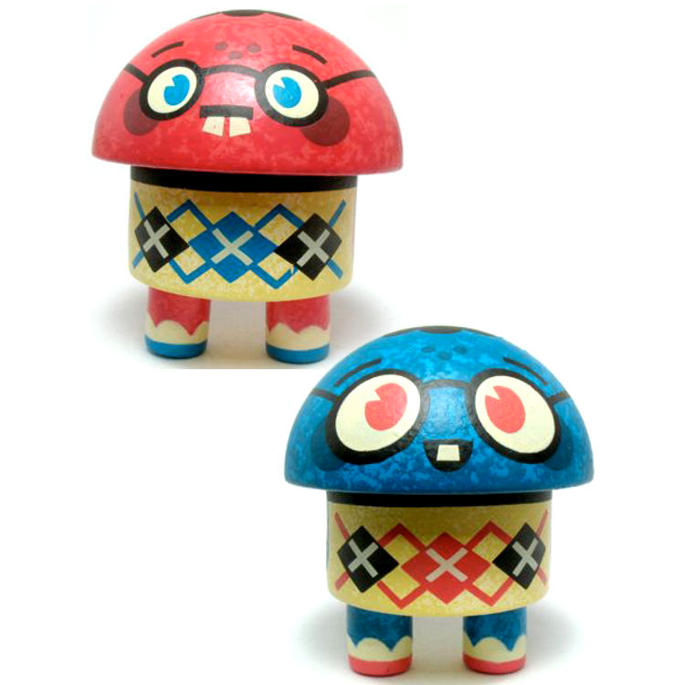 Otis and Otto (Blue & Red) by Scott Tolleson
