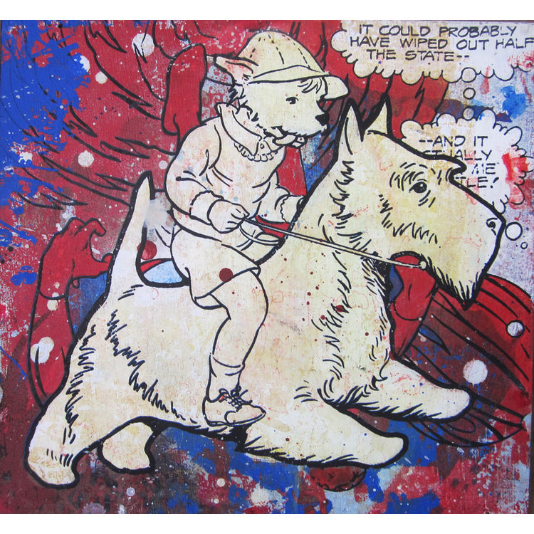 Coloring Book Collage #2 by Brandon Dunlap