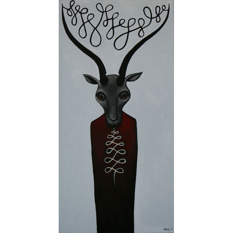 Forlorn Ibex by Paul Pavlovich