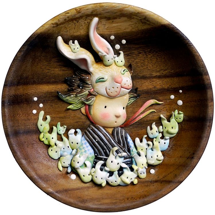 Rabbit Mask by May Ann Licudine