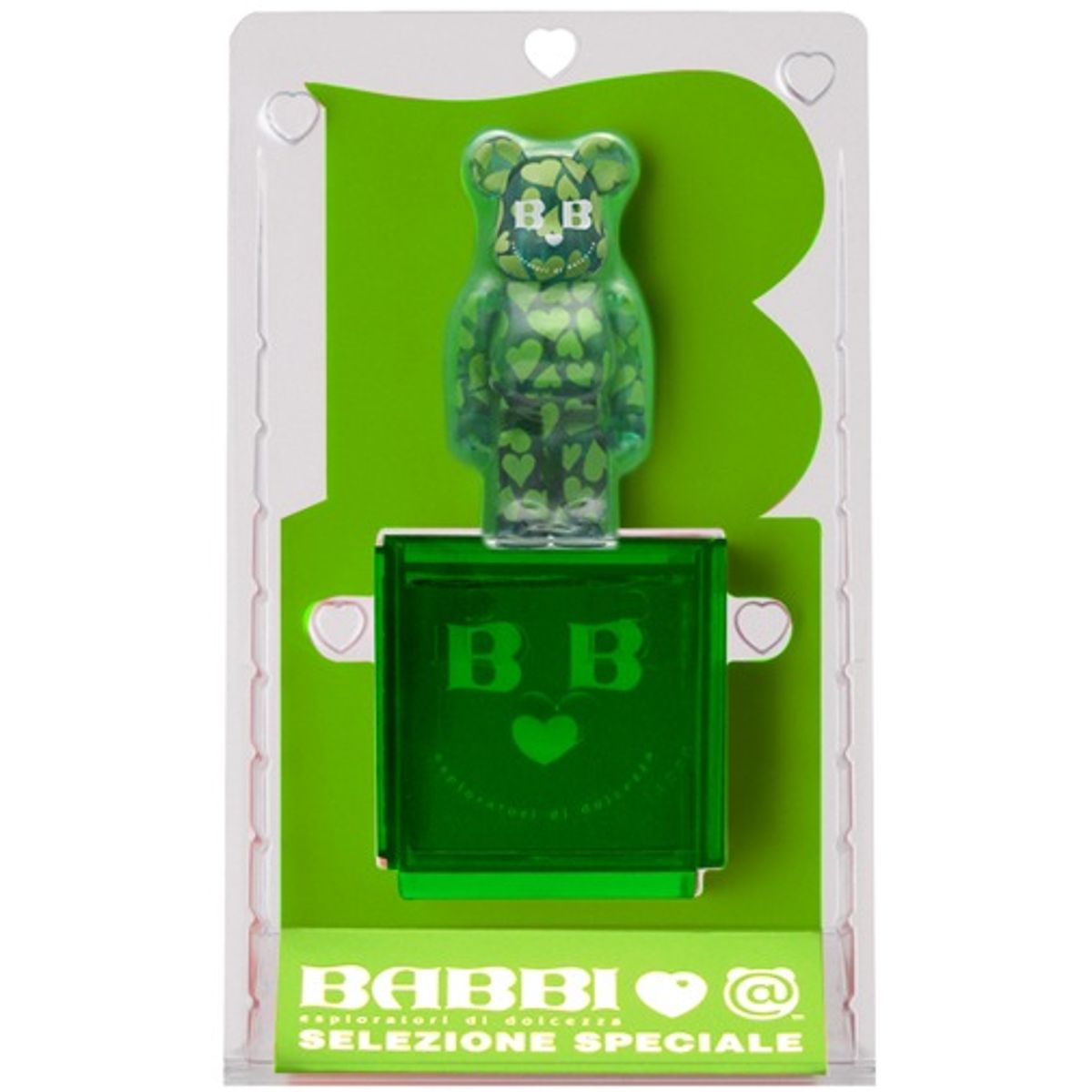 BABBI♥Be@rbrick - Cuore Verde 100%
