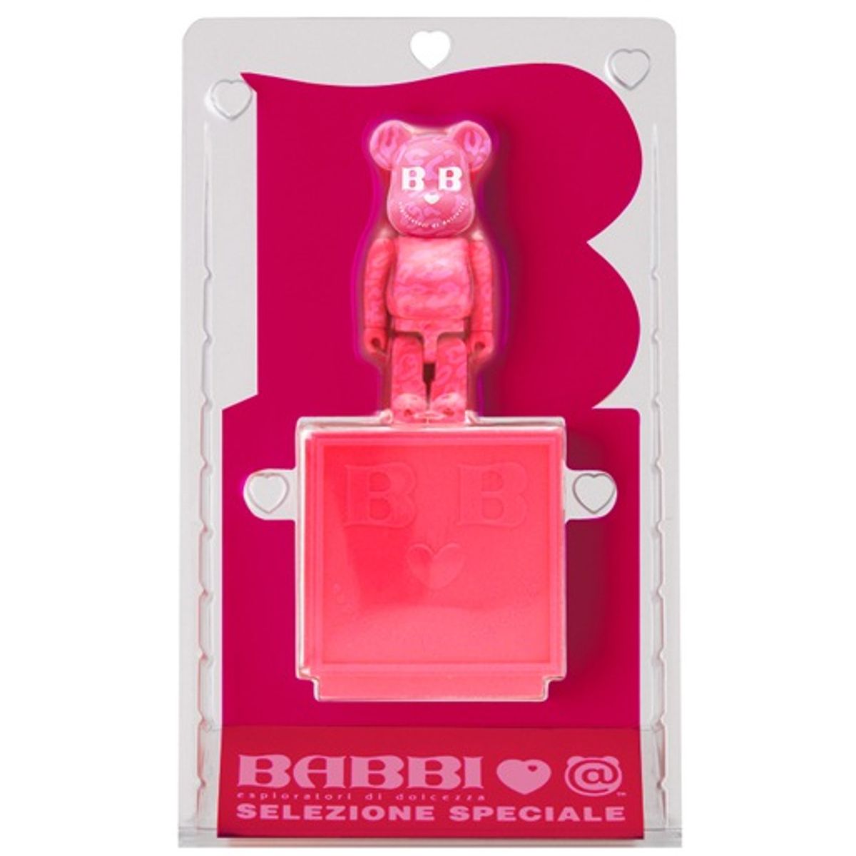 BABBI♥Be@rbrick - Leopard Fucsia 100%