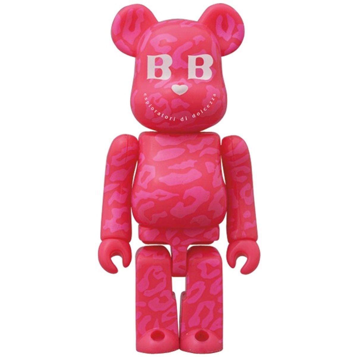 BABBI♥Be@rbrick - Leopard Fucsia 100%