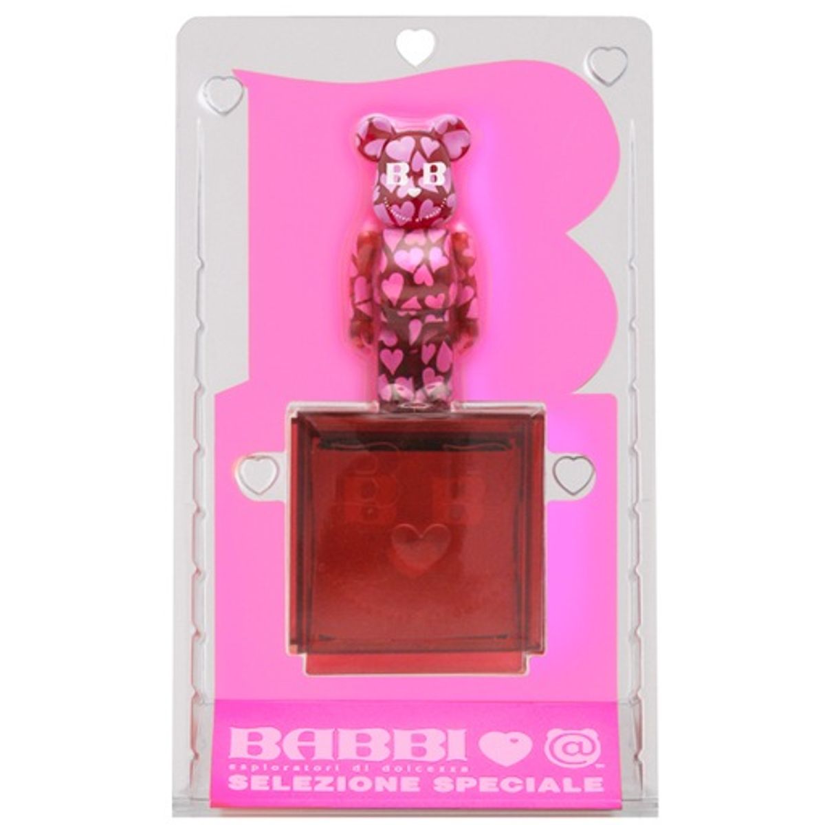 BABBI♥Be@rbrick - Cuore Rosso 100%
