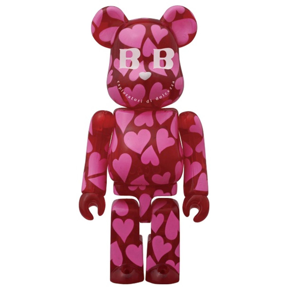 BABBI♥Be@rbrick - Cuore Rosso 100%