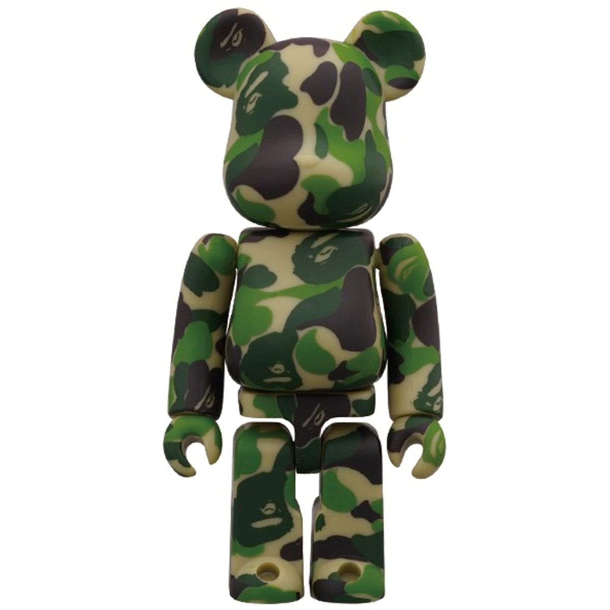 100% Green Bape Camo Be@rbrick
