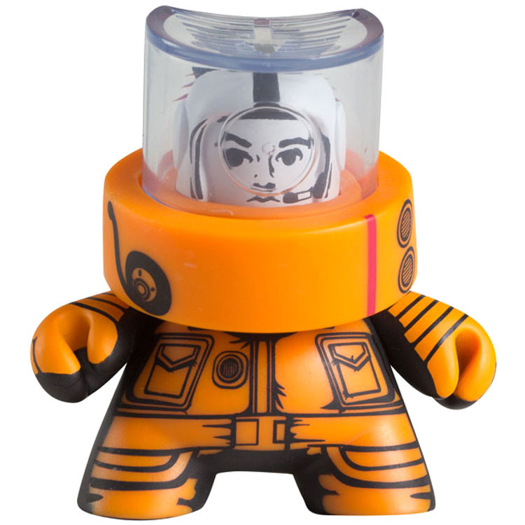 Orange Astronaut by Jon-Paul Kaiser