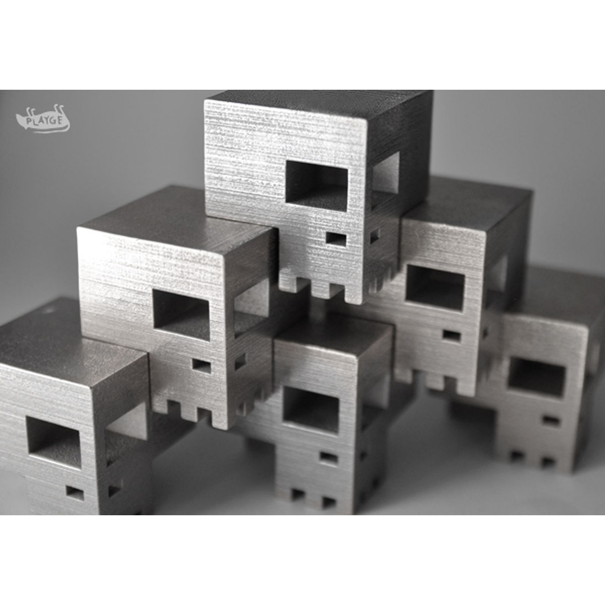 stainless sqube - 2"