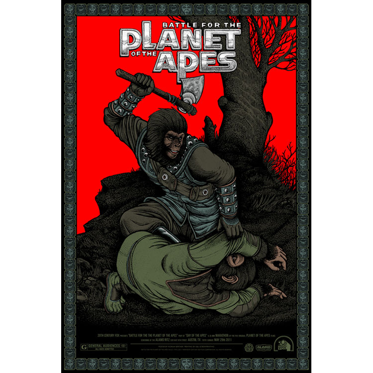 Battle for the Planet of the Apes by Florian Bertmer
