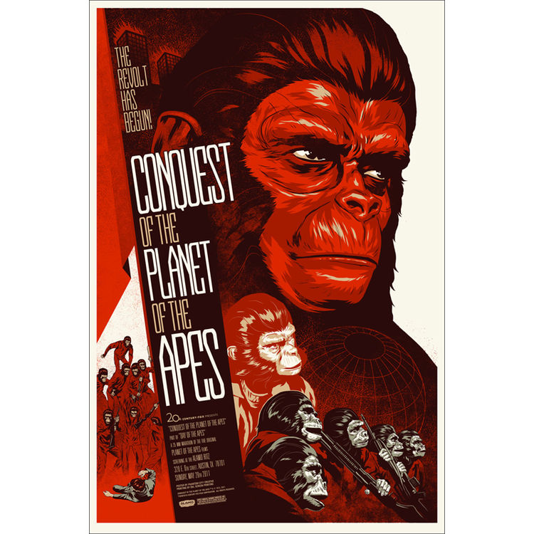 Conquest of the Planet of the Apes by Phantom City Creative