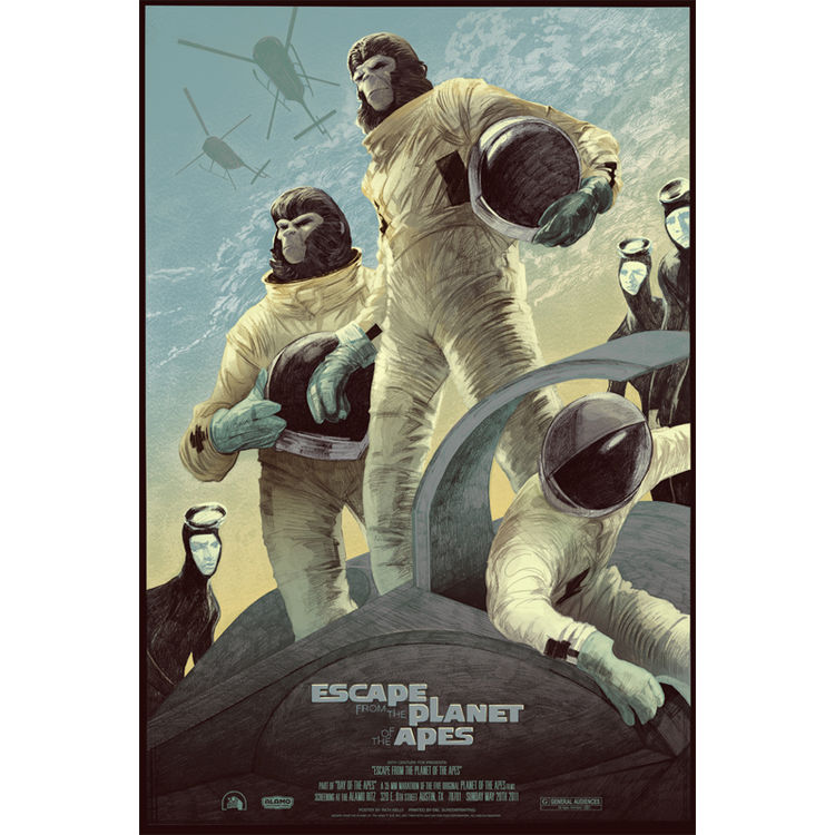 Escape From the Planet of the Apes by Rich Kelly