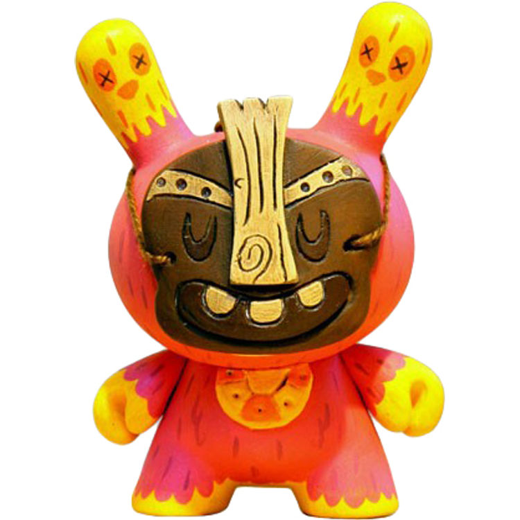 Tiki Monster (Red Regular Version) by Matucha (Angie Vázquez Cilia)