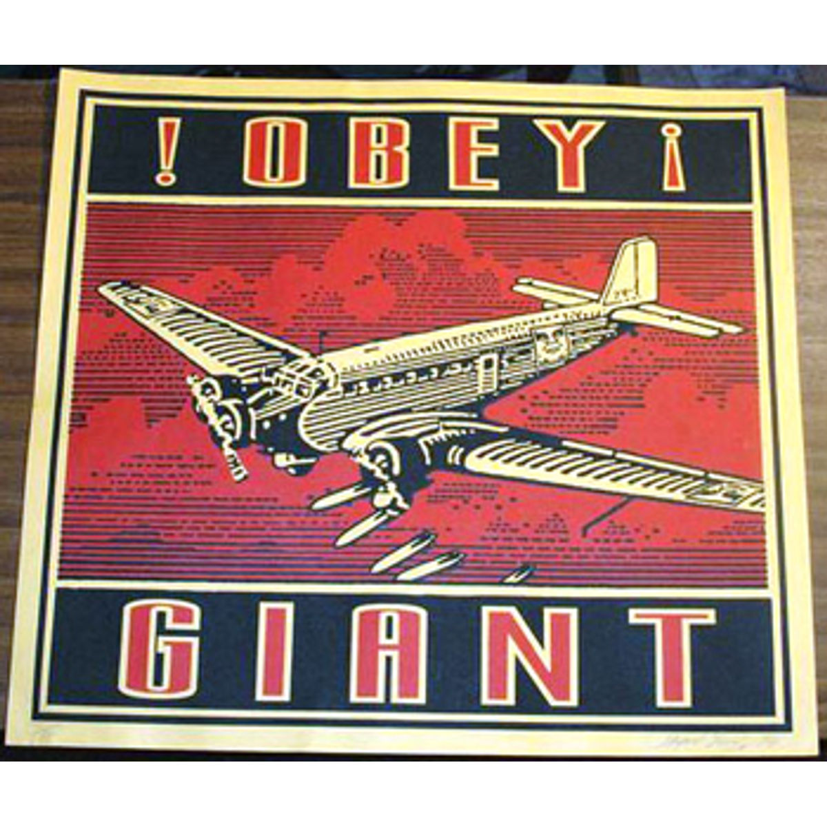 Bomber Square Yellow Paper (1996)