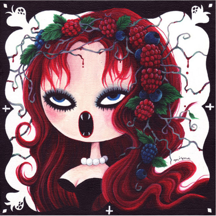Rasberry Kiss by Mizna Wada