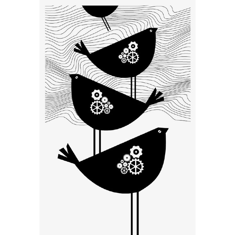 Birds In The Air by Strawberryluna