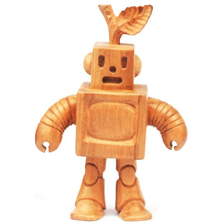 Wooden Robot Prototype by Leighton Kelly
