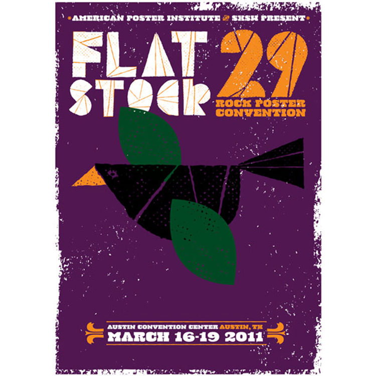 Flatstock 29 - Austin, TX at SXSW 2011 by Strawberryluna