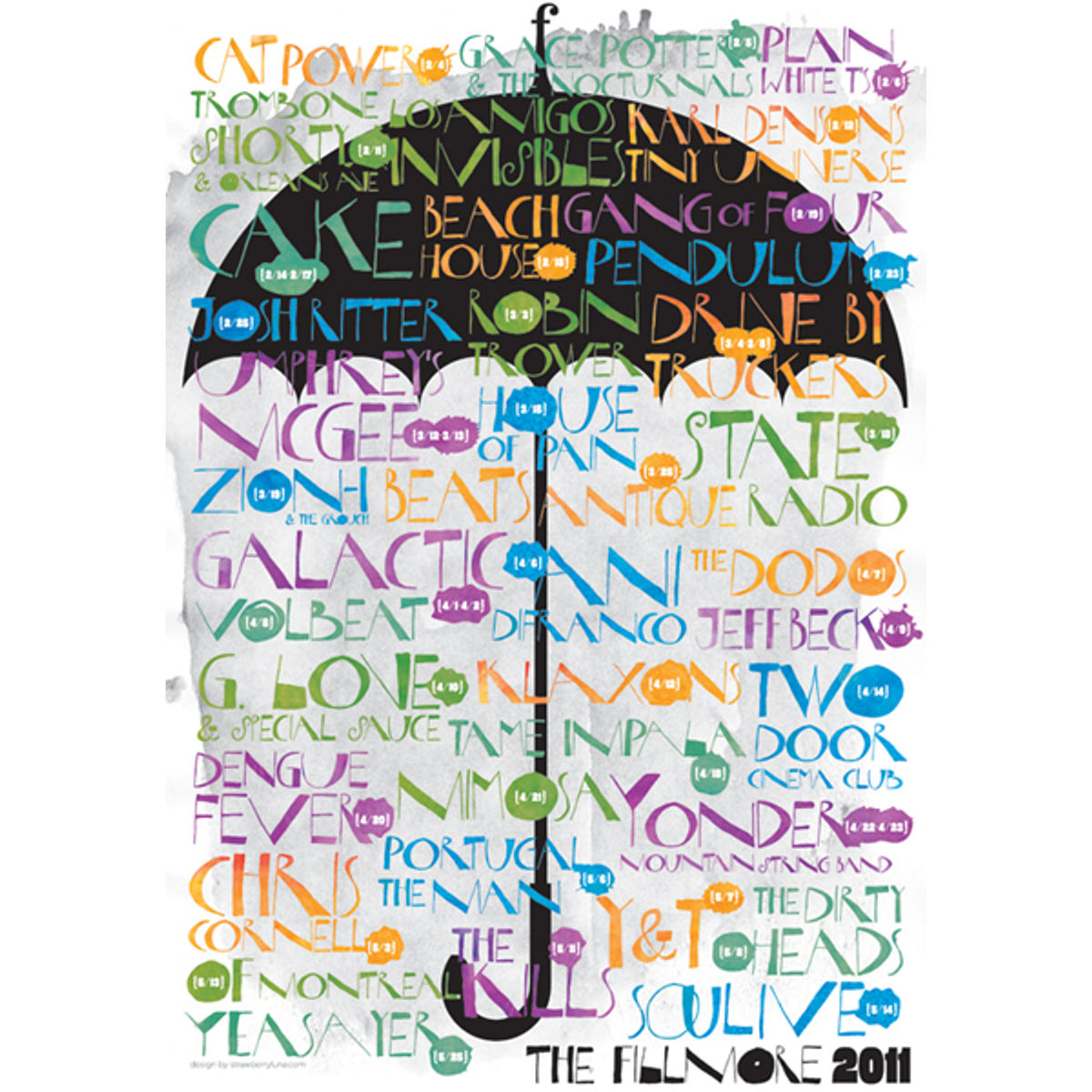 The Fillmore - Spring 2011 Season Shows