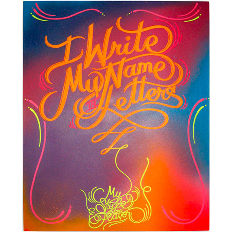 I Write My Name In Letters by Queen Andrea