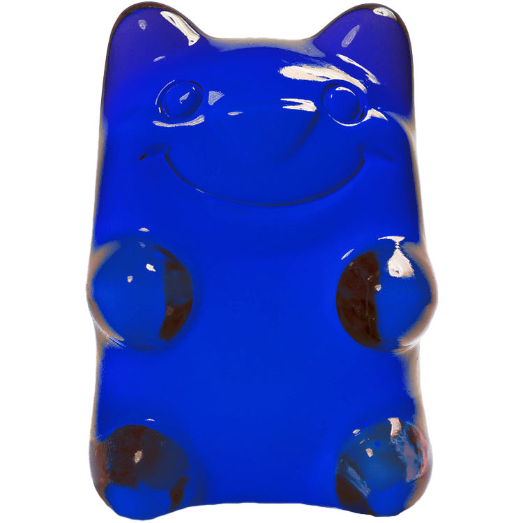 UnGummy Bear - Strongish Dark Blue by Muffinman (Malte Fulda)