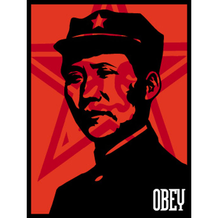 Mao (1998) by Obey Giant (Shepard Fairey)