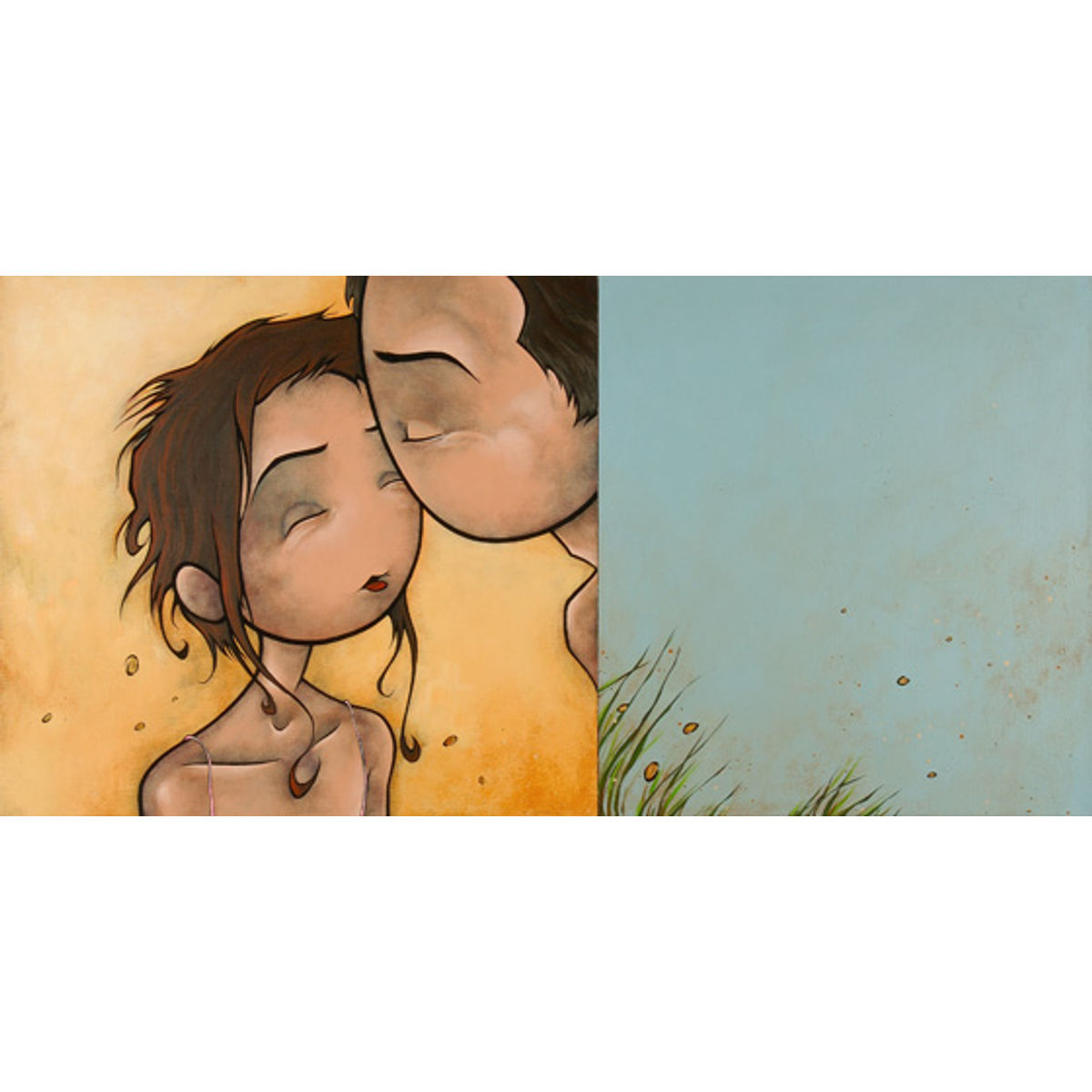 Breathed wishes blowing