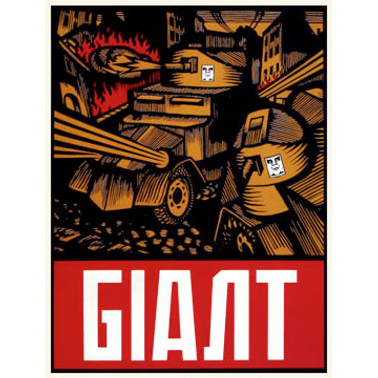 Tank (1997) by Obey Giant (Shepard Fairey)