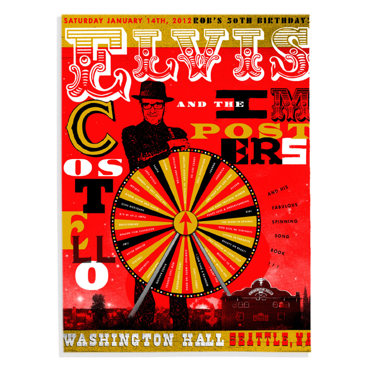 Elvis Costello - Seattle, WA 2012